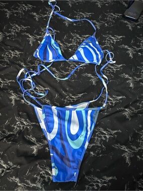 Emilio Pucci inspired swim